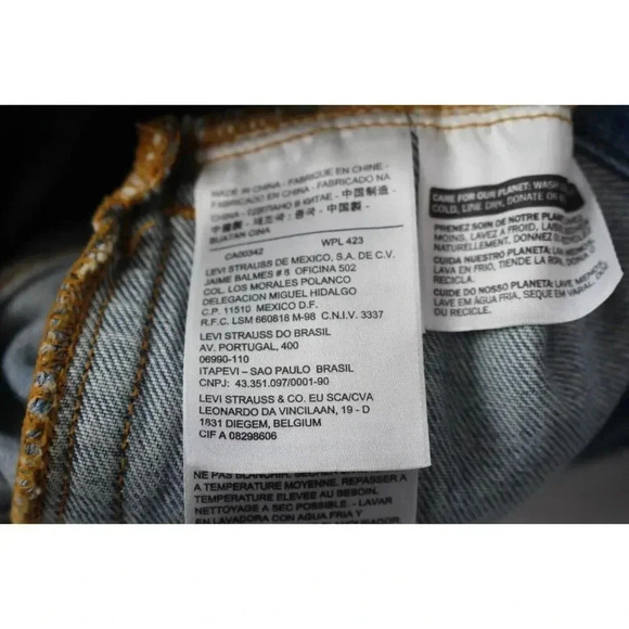 LEVI STRAUSS & CO. ladies jean jacket size S - Picture 7 of 7